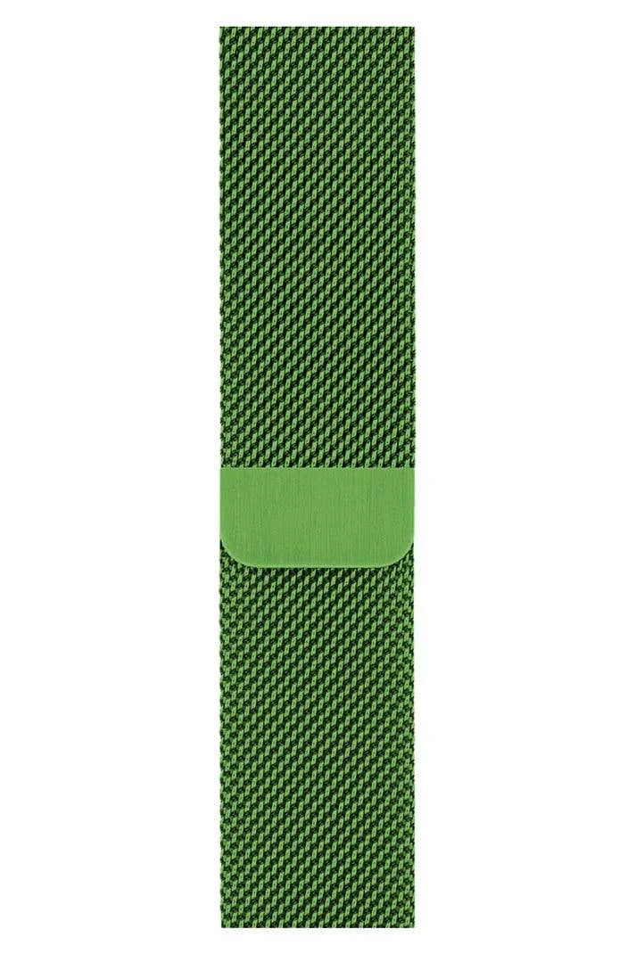 Curea Ceas Apple Watch Milanese Green Metalica - WATCHERS