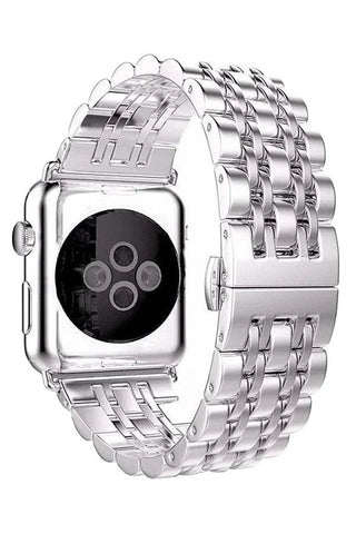 Curea Ceas Apple Watch Steel Melanthe Silver - WATCHERS