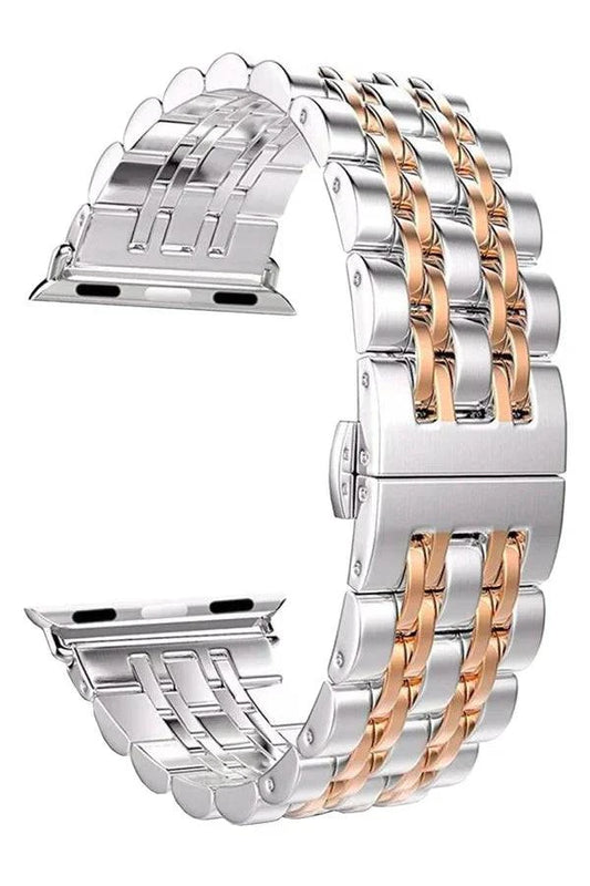 Curea Ceas Apple Watch Steel Melanthe Rose - WATCHERS