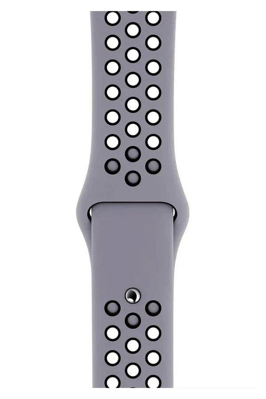 Curea Ceas Apple Watch Silicon Sport Black Antracit - WATCHERS
