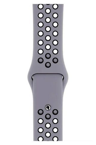 Curea Ceas Apple Watch Silicon Sport Black Antracit - WATCHERS