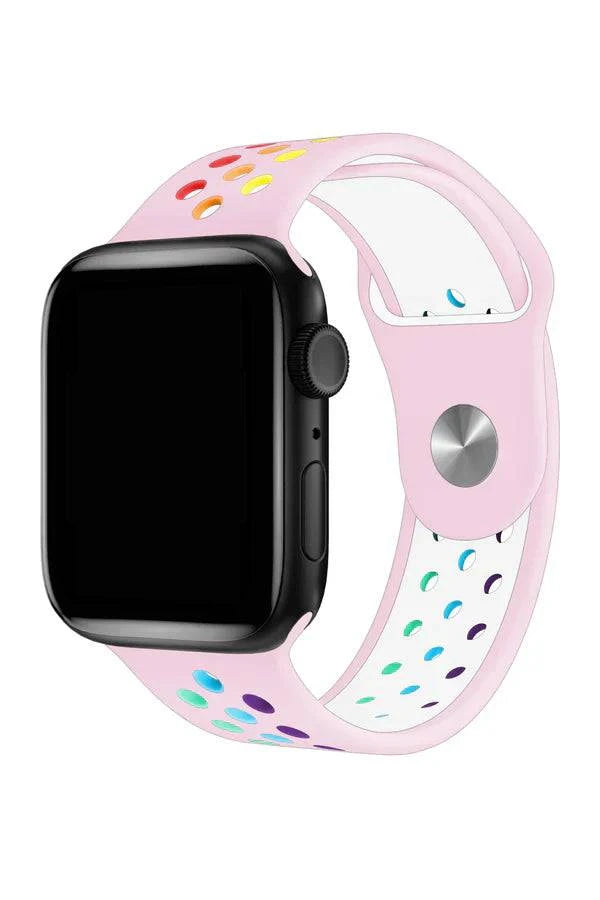 Curea Ceas Apple Watch Silicon Sport Kunzite - WATCHERS