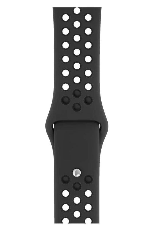 Curea Ceas Apple Watch Silicon Sport Black Petrol - WATCHERS