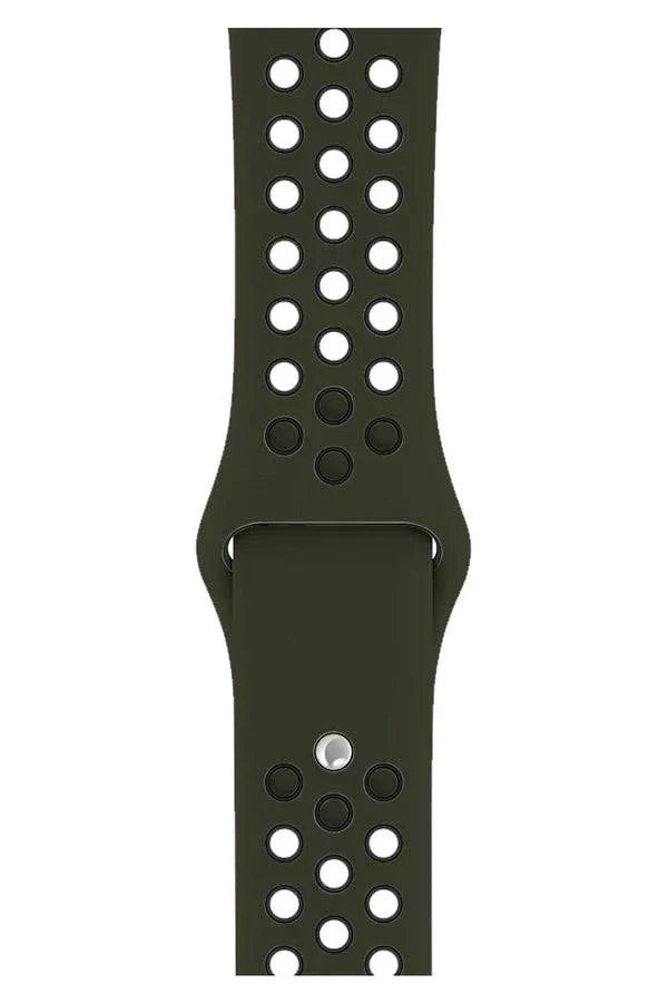 Curea Ceas Apple Watch Sport Silicon Olive Green - WATCHERS