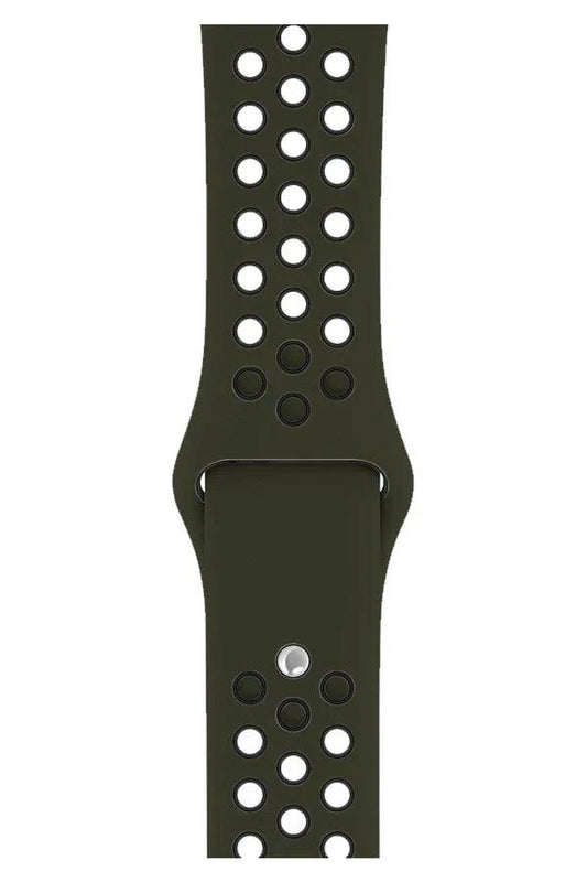 Curea Ceas Apple Watch Sport Silicon Olive Green - WATCHERS