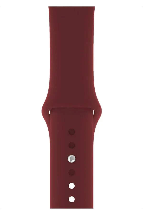 Curea Ceas Apple Watch Silicon Clasic Claret Red - WATCHERS