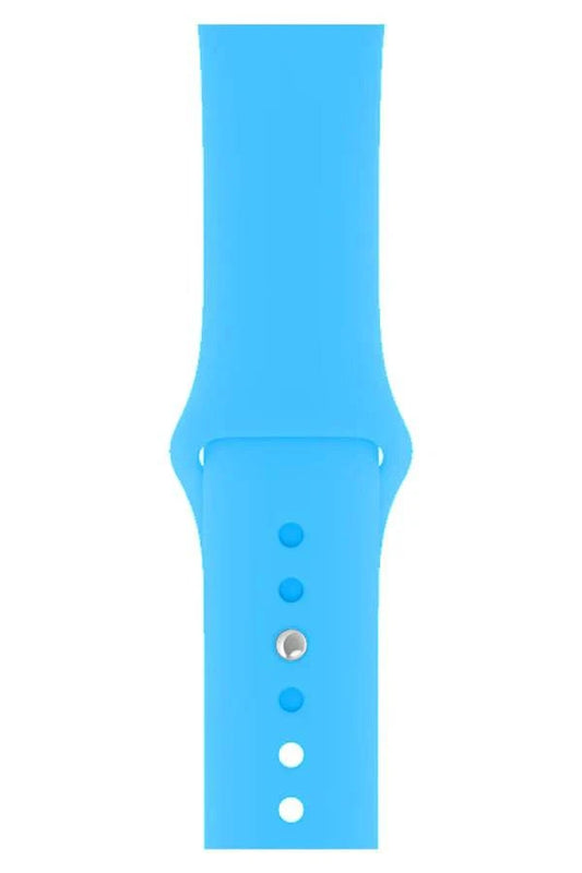 Curea Ceas Apple Watch Silicon Clasic Baby Blue - WATCHERS