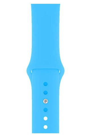 Curea Ceas Apple Watch Silicon Clasic Baby Blue - WATCHERS