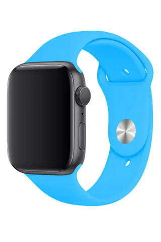 Curea Ceas Apple Watch Silicon Clasic Baby Blue - WATCHERS