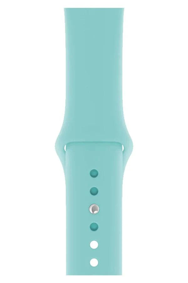 Curea Ceas Apple Watch Silicon Clasic Cyan - WATCHERS