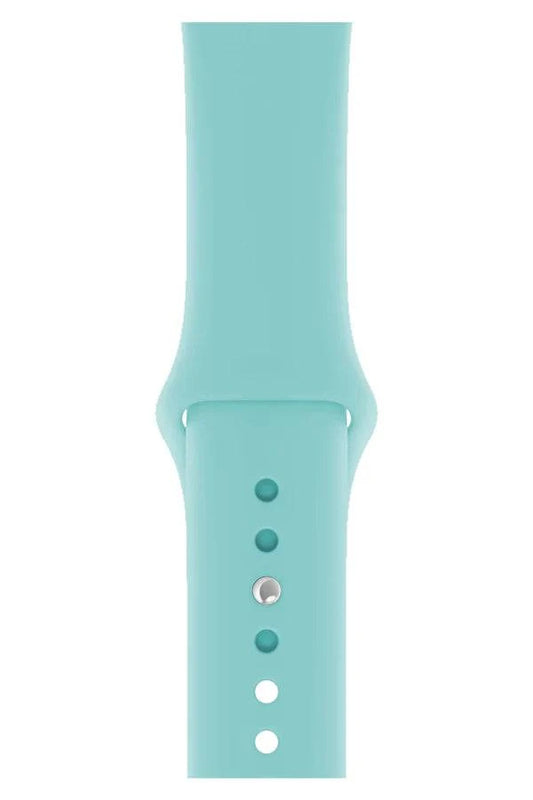 Curea Ceas Apple Watch Silicon Clasic Cyan - WATCHERS