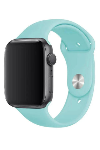 Curea Ceas Apple Watch Silicon Clasic Cyan - WATCHERS
