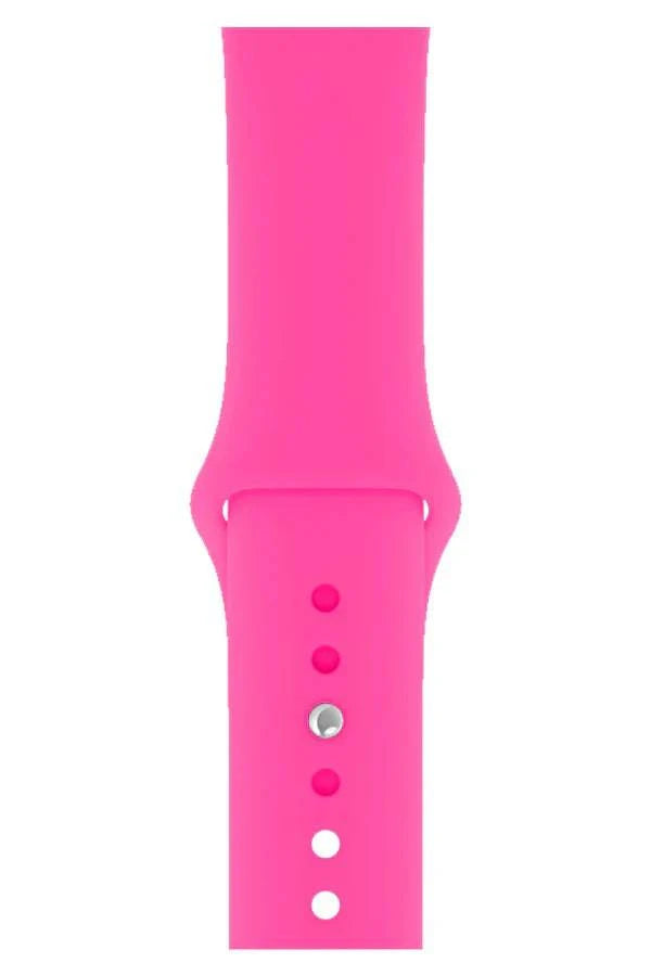 Curea Ceas Apple Watch Silicon Clasic Candy Pink - WATCHERS