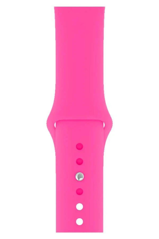 Curea Ceas Apple Watch Silicon Clasic Candy Pink - WATCHERS