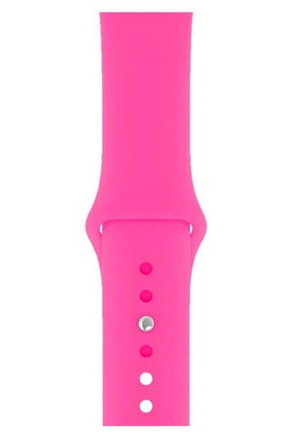 Curea Ceas Apple Watch Silicon Clasic Candy Pink - WATCHERS