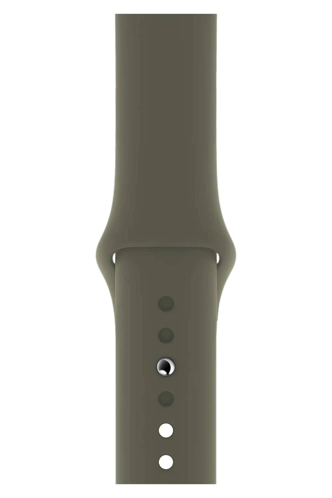 Curea Ceas Apple Watch Silicon Straight Green - WATCHERS