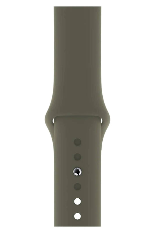 Curea Ceas Apple Watch Silicon Straight Green - WATCHERS