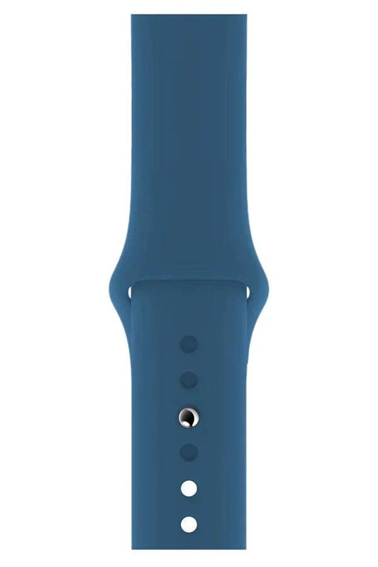 Curea Ceas Apple Watch Silicon Clasic Denim Blue - WATCHERS