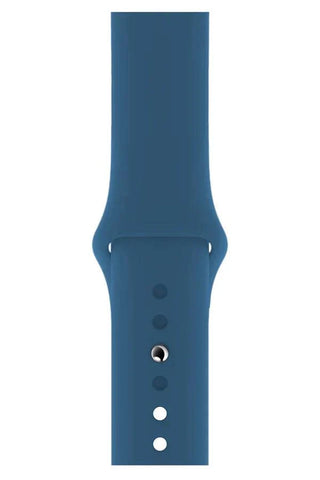 Curea Ceas Apple Watch Silicon Clasic Denim Blue - WATCHERS