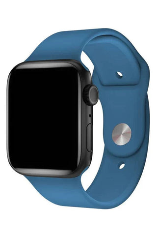 Curea Ceas Apple Watch Silicon Clasic Denim Blue - WATCHERS