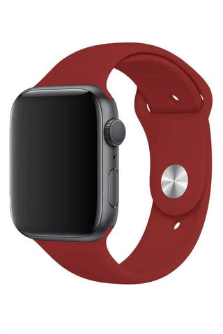 Curea Ceas Apple Watch Silicon Clasic Falu Red - WATCHERS