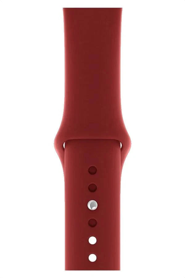 Curea Ceas Apple Watch Silicon Clasic Falu Red - WATCHERS