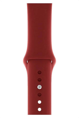 Curea Ceas Apple Watch Silicon Clasic Falu Red - WATCHERS