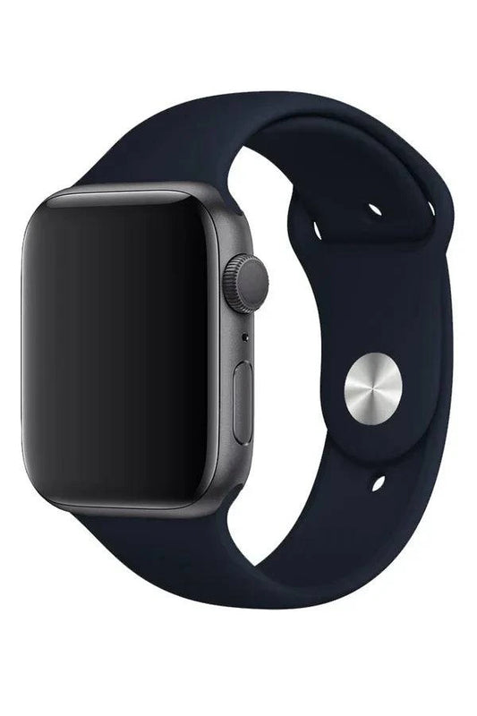 Curea Ceas Apple Watch Silicon Clasic Dark Blue - WATCHERS