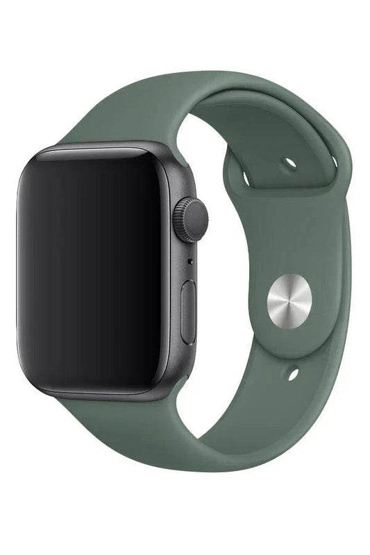Curea Ceas Apple Watch Silicon Clasic Kaki - WATCHERS