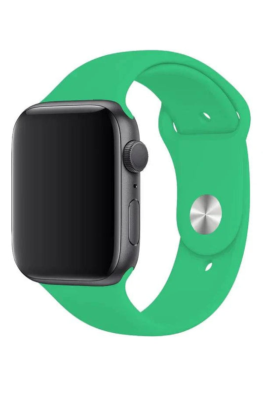 Curea Ceas Apple Watch Silicon Clasic Linden Green - WATCHERS