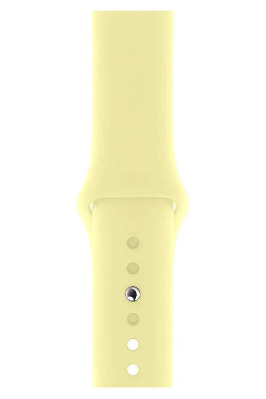 Curea Ceas Apple Watch Silicon Clasic Cosmic Yellow - WATCHERS