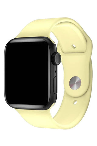 Curea Ceas Apple Watch Silicon Clasic Cosmic Yellow - WATCHERS