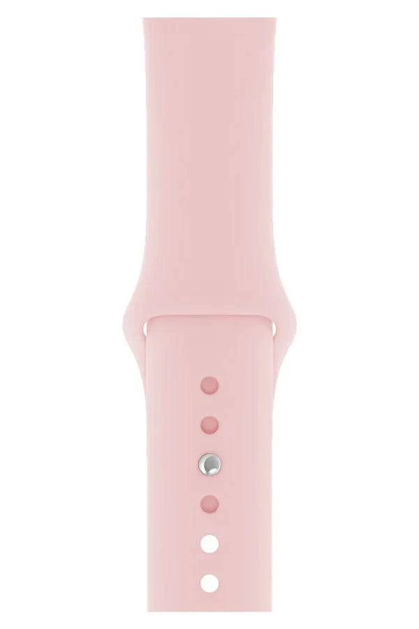 Curea Ceas Apple Watch Silicon Clasic Sand Pink - WATCHERS
