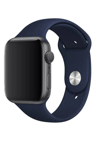 Curea Ceas Apple Watch Silicon Clasic Navy Blue - WATCHERS