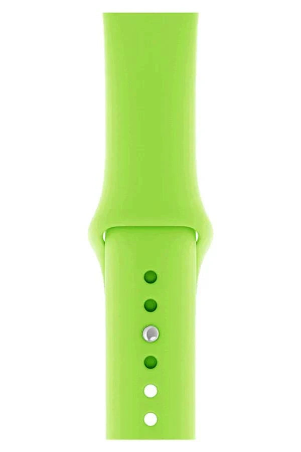 Curea Ceas Apple Watch Silicon Clasic Neon Green - WATCHERS