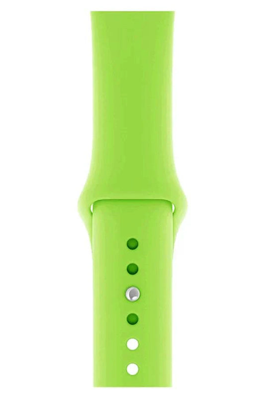 Curea Ceas Apple Watch Silicon Clasic Neon Green - WATCHERS
