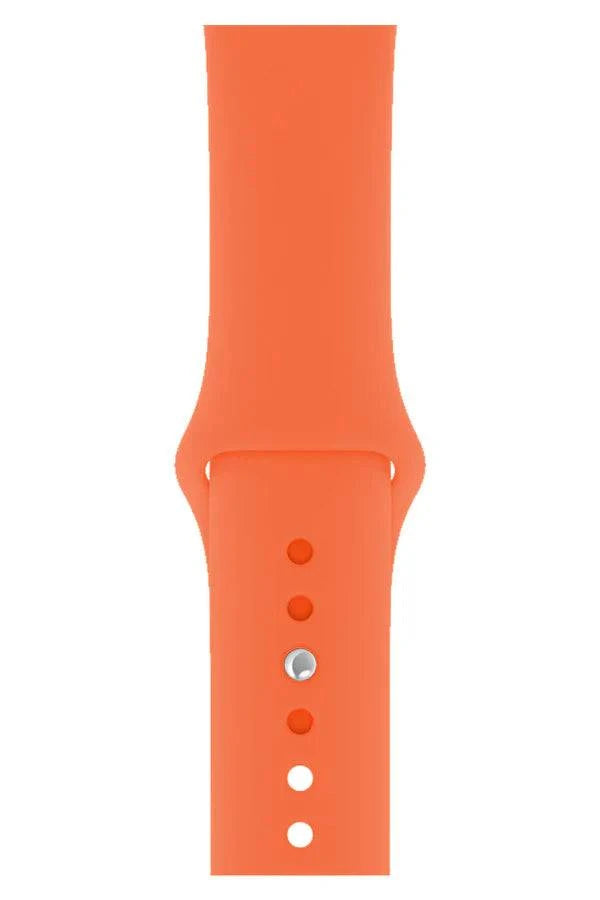 Curea Ceas Apple Watch Silicon Clasic Orange - WATCHERS