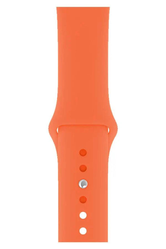 Curea Ceas Apple Watch Silicon Clasic Orange - WATCHERS