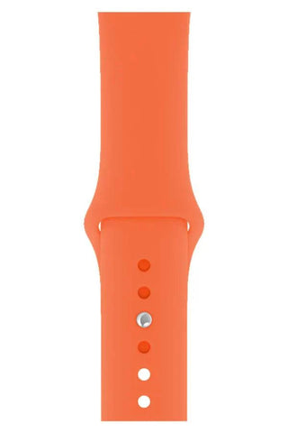 Curea Ceas Apple Watch Silicon Clasic Orange - WATCHERS