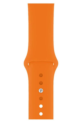 Curea Ceas Apple Watch Silicon Clasic Pastel Orange - WATCHERS