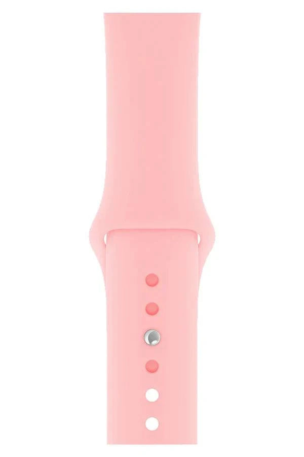 Curea Ceas Apple Watch Silicon Clasic Powder Pink - WATCHERS