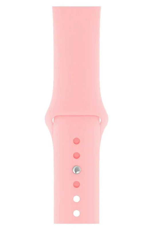 Curea Ceas Apple Watch Silicon Clasic Powder Pink - WATCHERS
