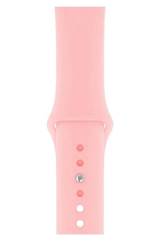 Curea Ceas Apple Watch Silicon Clasic Powder Pink - WATCHERS