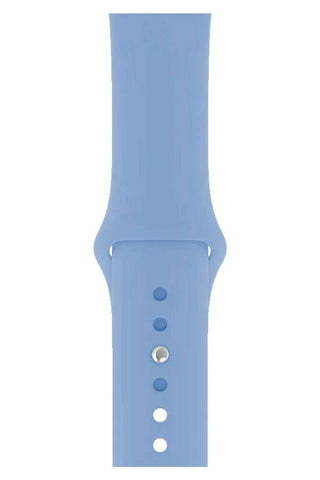 Curea Ceas Apple Watch Silicon Clasic Retro Blue - WATCHERS
