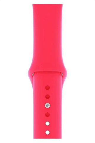 Curea Ceas Apple Watch Silicon Clasic Retro Pink - WATCHERS