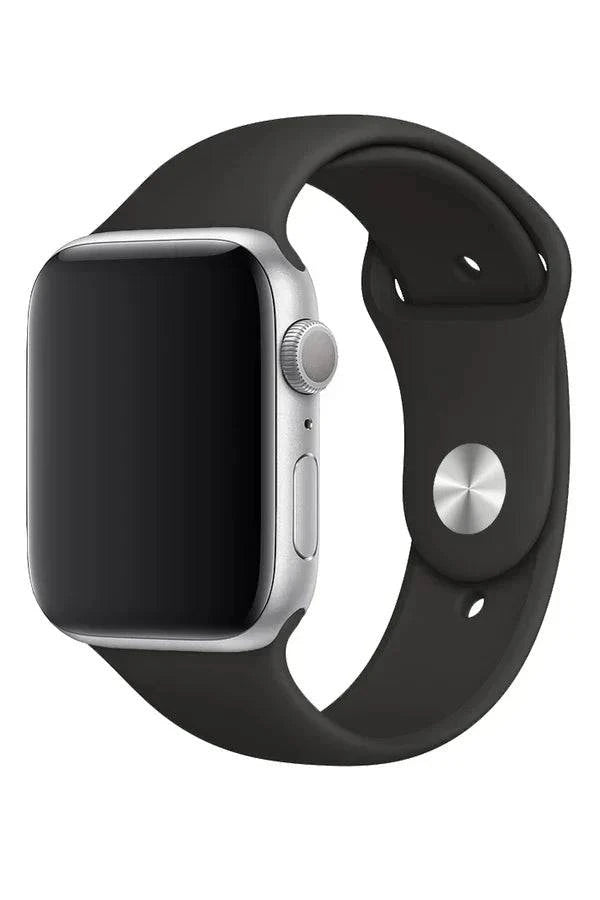 Curea Ceas Apple Watch Clasic Silicon Black - WATCHERS