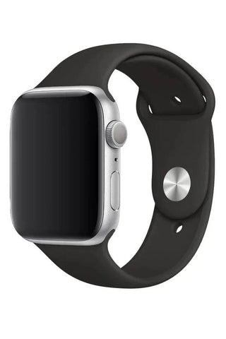 Curea Ceas Apple Watch Clasic Silicon Black - WATCHERS