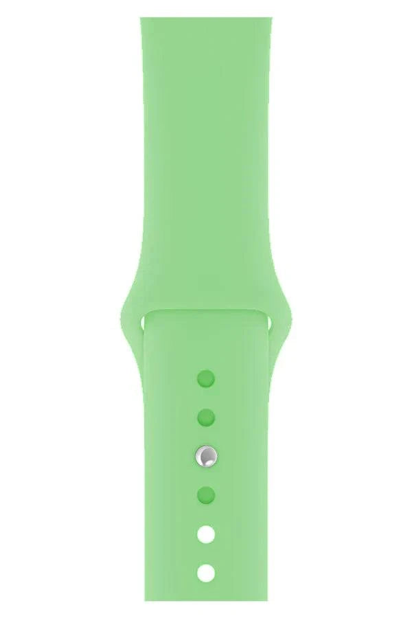 Curea Ceas Apple Watch Silicon Clasic Stone Green - WATCHERS