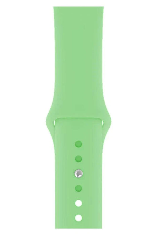 Curea Ceas Apple Watch Silicon Clasic Stone Green - WATCHERS