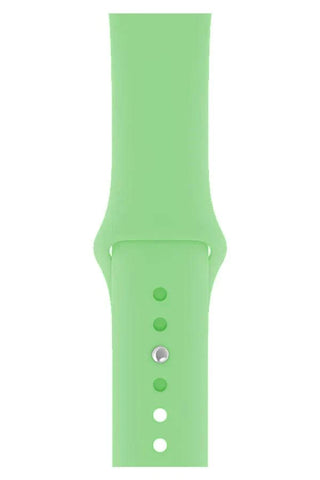 Curea Ceas Apple Watch Silicon Clasic Stone Green - WATCHERS
